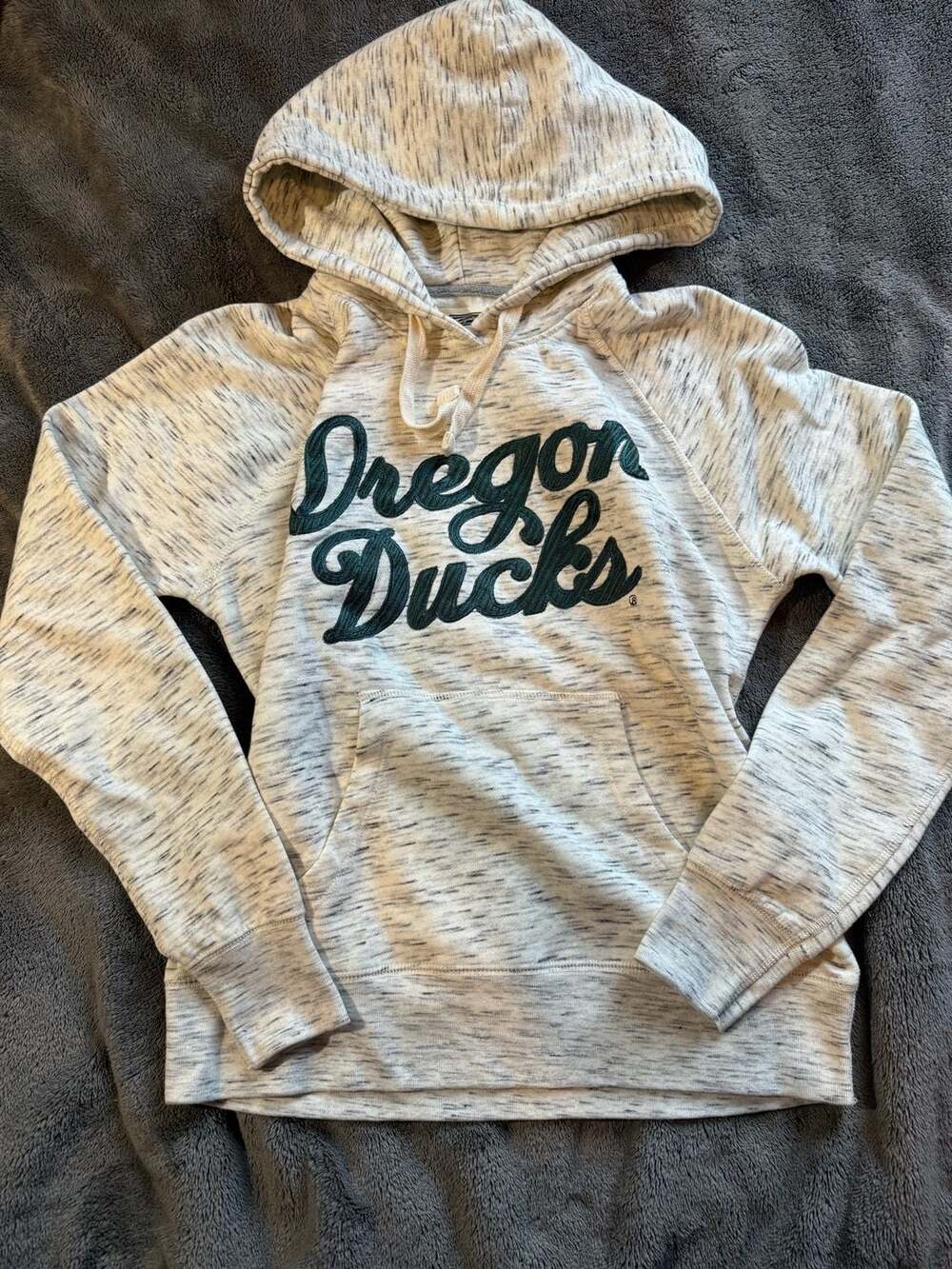 Tailgate Oregon Ducks Hoodie Size S Gray Pullover